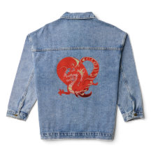 Namorados de Coração do Dragão Vermelho Chinês no 