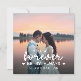 Namorados de fotos para sempre e personalizado