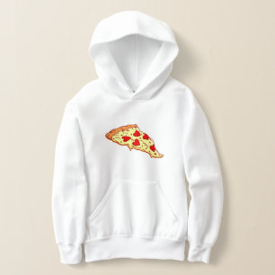 namorados de pizza de pepperoni em forma de coraçã
