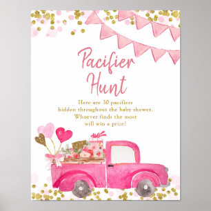 Namorados de Truck Swetheart Pacifier Hunt Poster