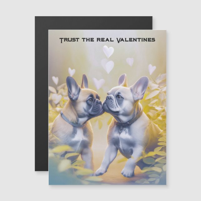 Namorados Engraçado Amantes de Buldogue Francês (Frente/Verso)