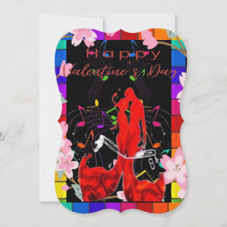 Namorados Flat Card, dia, T-shirt, ama, feliz,