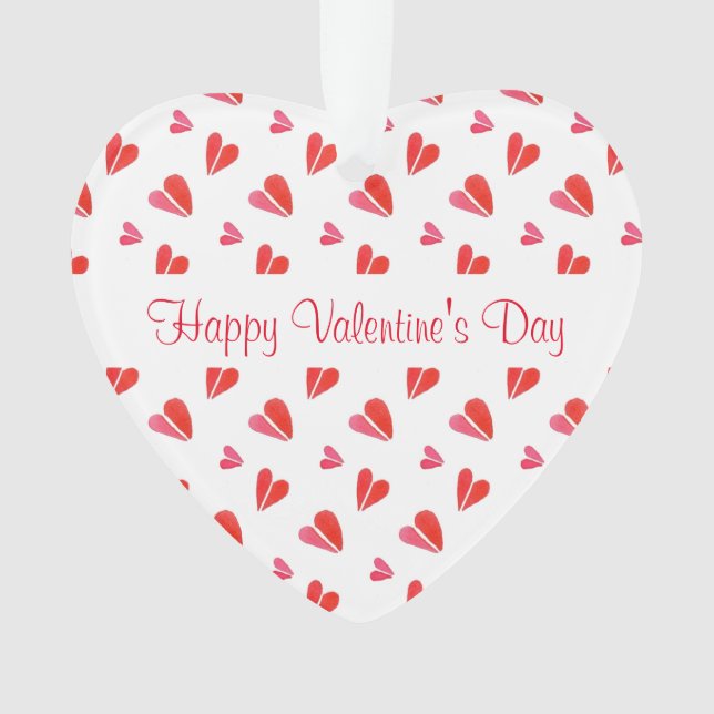 NAMORADOS MINI CORAÇÃO Ornamento do Coração acríli (Frente)