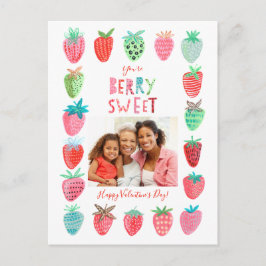 Namorados | Morango | Cartão postal