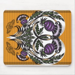 Namorados Mousepad do amor do cardo
