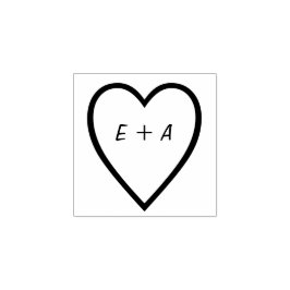 Namorados Românticos Decorrem Carimbo de Borracha