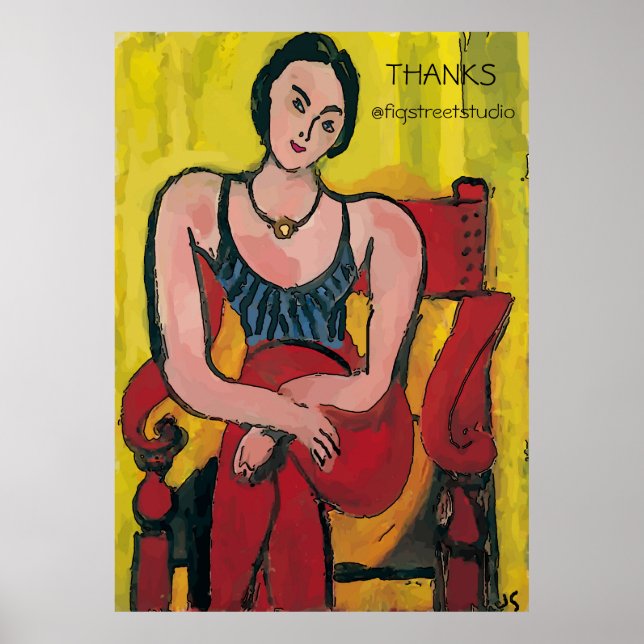 Nancy In Red Cadeira,OBRIGADOS, editar Poster de t (Frente)