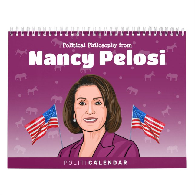 Nancy Pelosi Calendário do Humor Político (Capa)