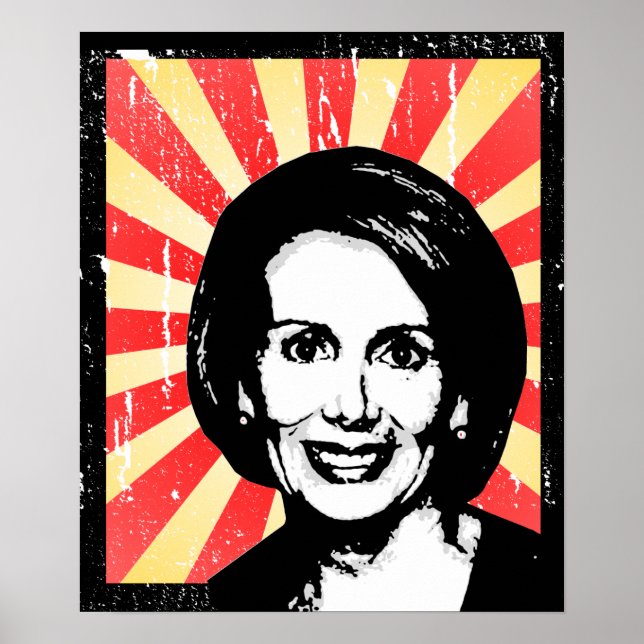 NANCY PELOSI PROPAGANDA POSTER (Frente)