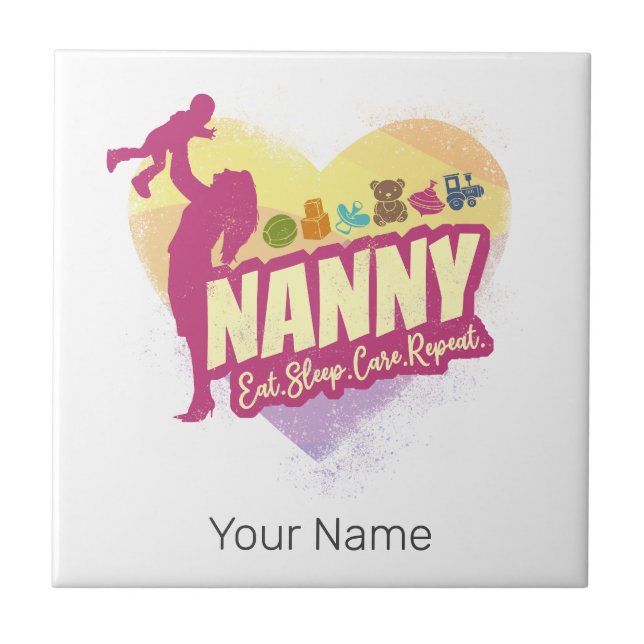 Nanny Nursemaid Vintage Babysitter Nurse de Cuidad (Frente)