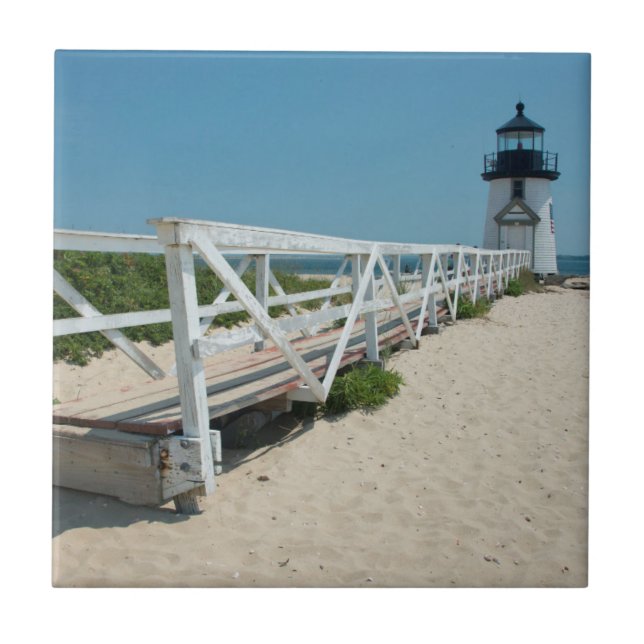 Nantucket. Antigo Farol de Madeira (Frente)