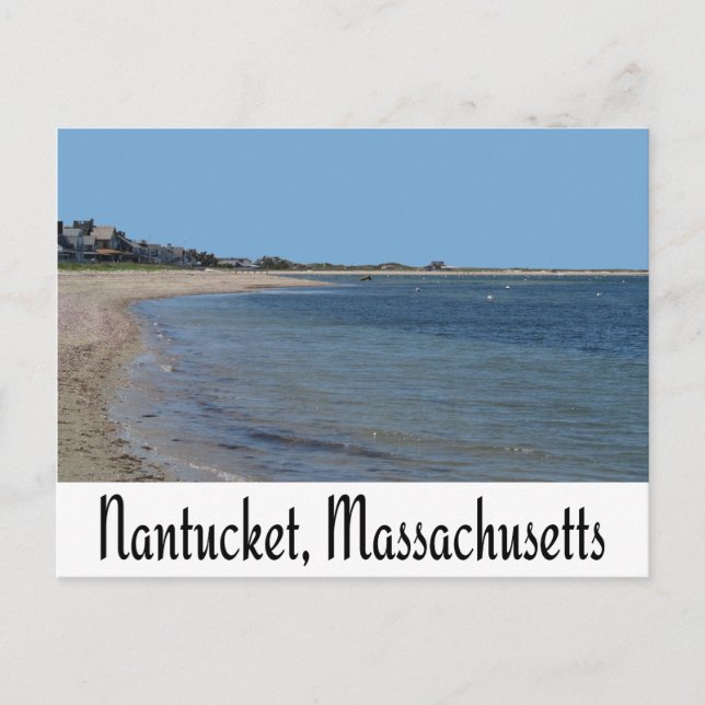Nantucket, cartão postal de Massachusetts Cape Cod (Frente)