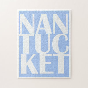Nantucket Island Quebra-cabeça - Poster de Arte de