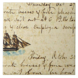 Nantucket Whaling Ship Log 1841