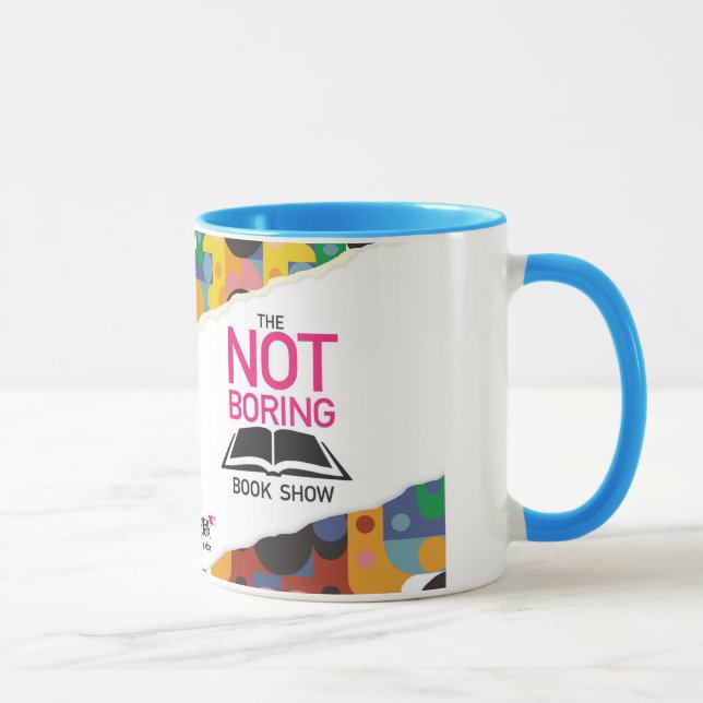 Não a caneca da campainha da mostra do livro da (Direita)