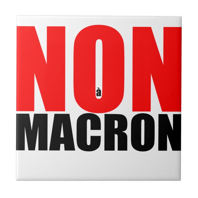 NÃO À MACRON (Frente)