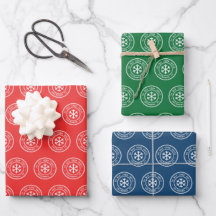 Não Abra Até 25 de Dezembro Vermelho, Verde e Azul