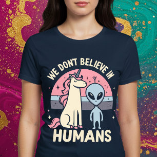 Não acreditamos em humanos