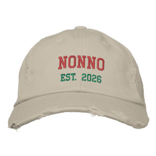 Não - Boné Bordado de Baseball de est.2026