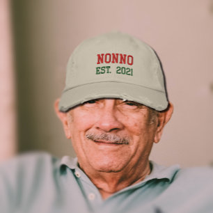 Não - Boné de Basebol Bordado de est.2020