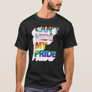 Não consigo esconder minha camiseta do orgulho