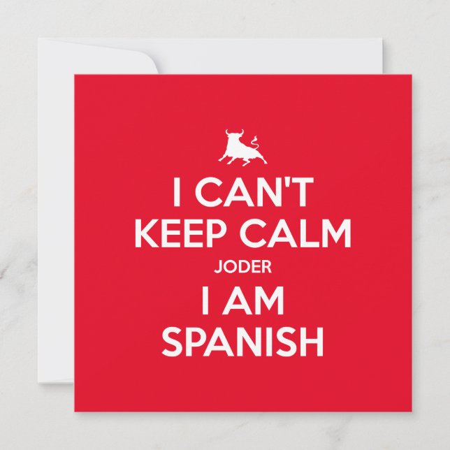 Não consigo ficar calmo (Frente)