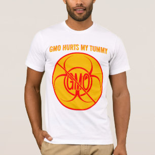 Não contém OGM Camisas Bioperigosas OGM personaliz