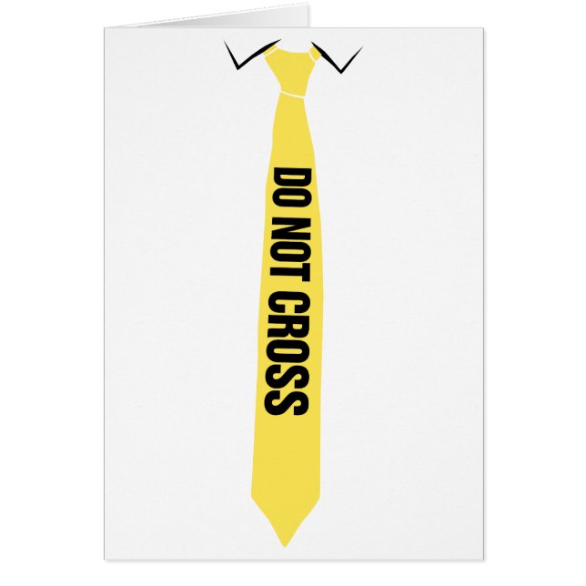 Não cruze o cartão (Frente)