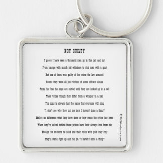 Nao culpado - chaveiro