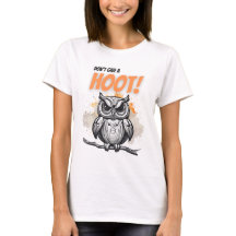 Não dê uma camiseta Hoot