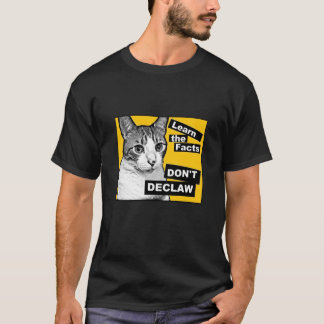 Não declaw a camisa dos homens