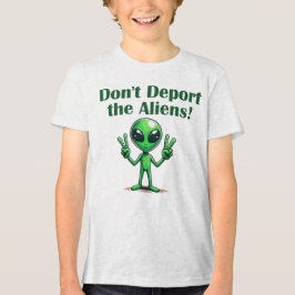 Não deporte o T-Shirt dos Aliens