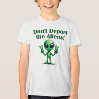 Não deporte o T-Shirt dos Aliens
