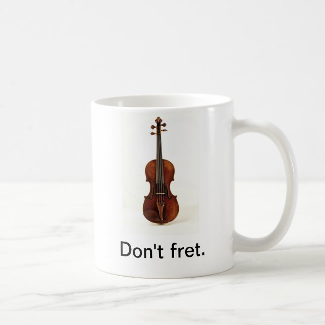 Não desgaste. Caneca do violino (Direita)