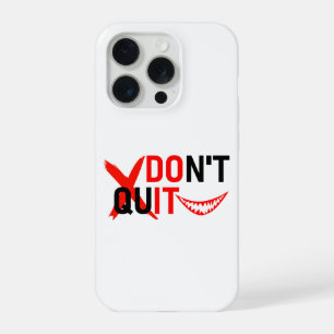 NÃO DESISTA – Design de Motivação Vermelho Ousado
