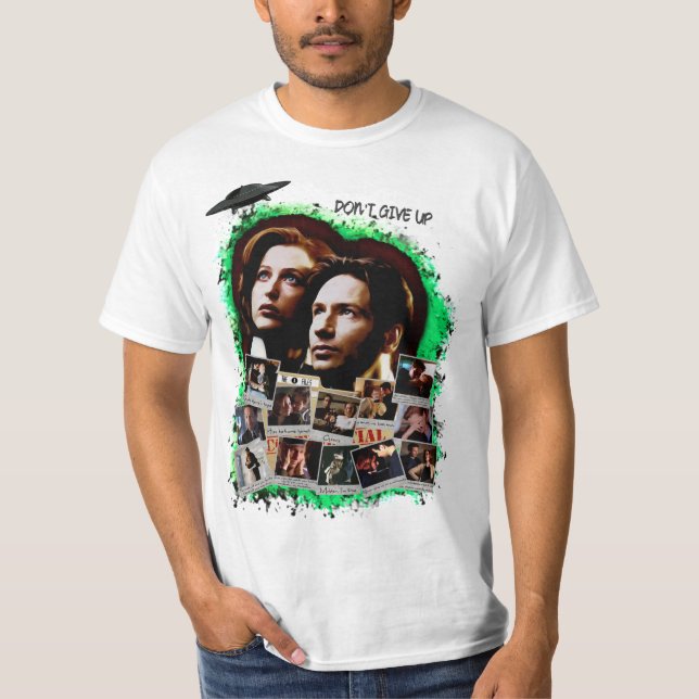 Não desistam da camiseta de furo (Frente)