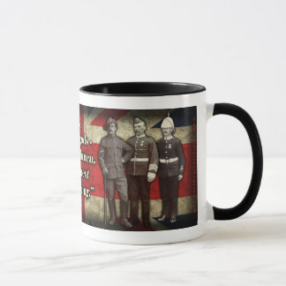 "Não deuses, ingleses…" Caneca de café
