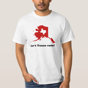 Não é bonito de Texas comparado à camisa de Alaska