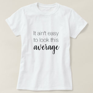 Não é fácil olhar para essa camisa engraçada