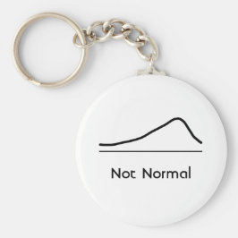 Não é normal para chaveiro de Amplos de Estatístic