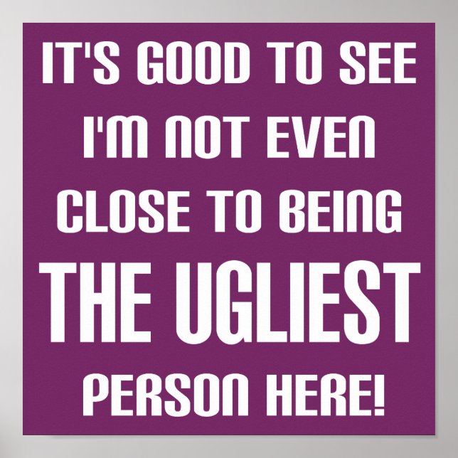 Não é o mais engraçado sinal de Poster (Frente)