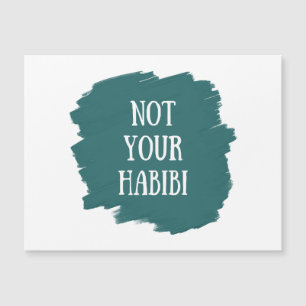 Não é o seu Habibi