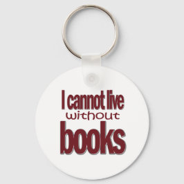 Não é Possível Viver Sem Chaveiro de Livros