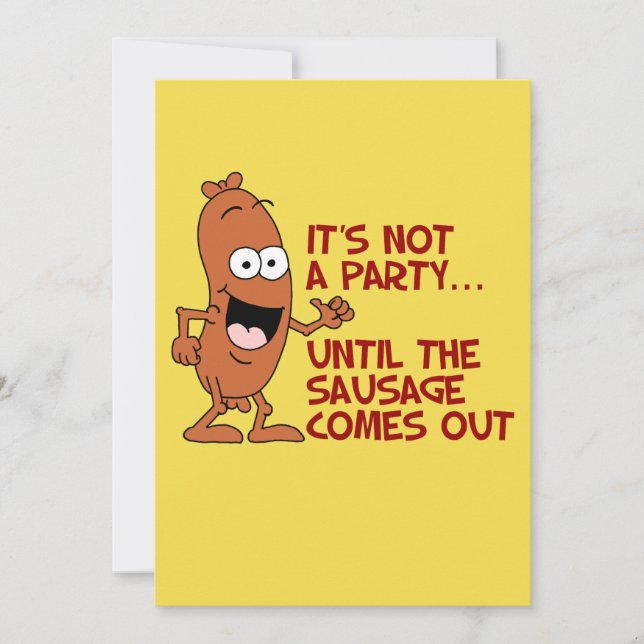 Não é um partido até o convite engraçado da (Frente)