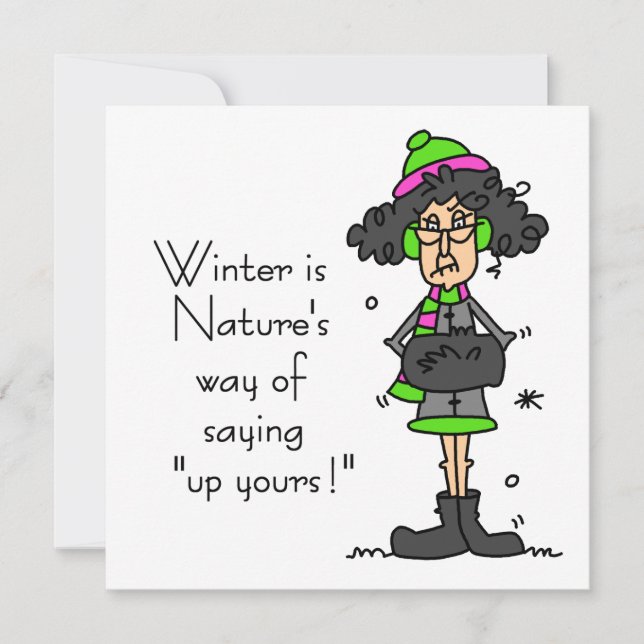 Não é um ventilador do inverno (Frente)