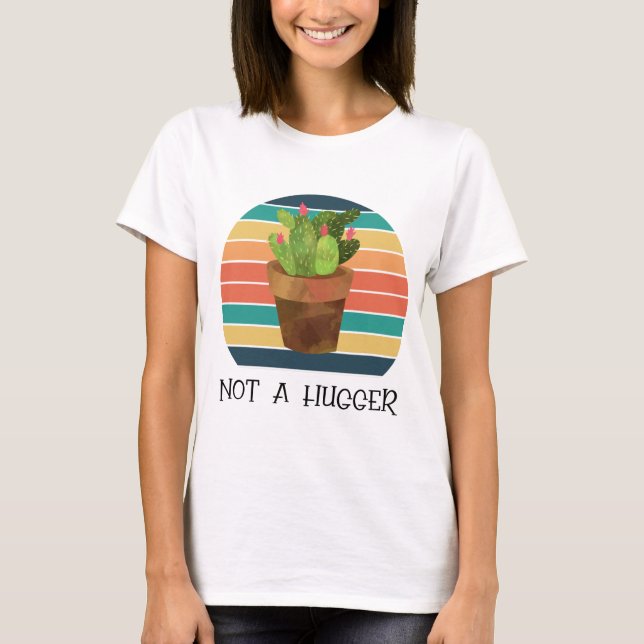 Não é uma camiseta Hugger (Frente)