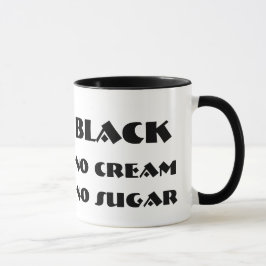 Não enegreça nenhum creme nenhuma caneca do açúcar