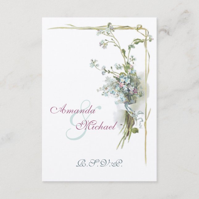 Não esqueça o RSVP do casamento (Frente)