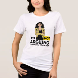 Não estou a discutir T-Shirt - Engraçado