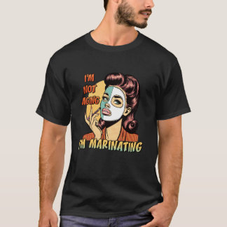 Não Estou Envelhecendo Estou Marinando Camisa Dive
